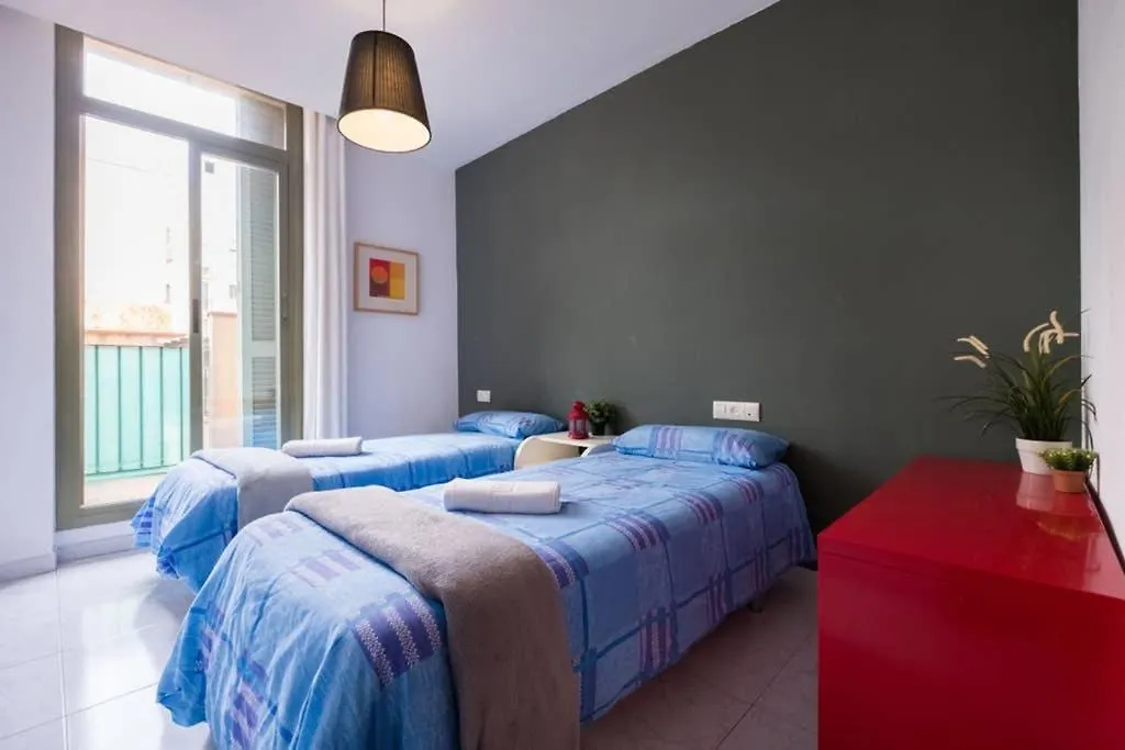 5 Pax Santa Monica Ramblas Barcelona Apartment