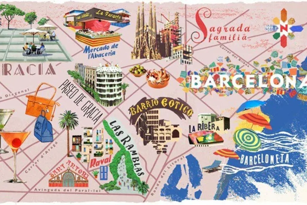 5 Pax Santa Monica Ramblas Barcelona Apartment 0*,